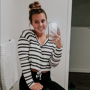 Aeropostale crop sweater